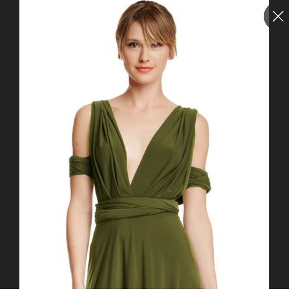 EUC Beautiful Periwinkle Infinity Dress, 100 different styles in ONE dress!!! - Picture 5 of 16